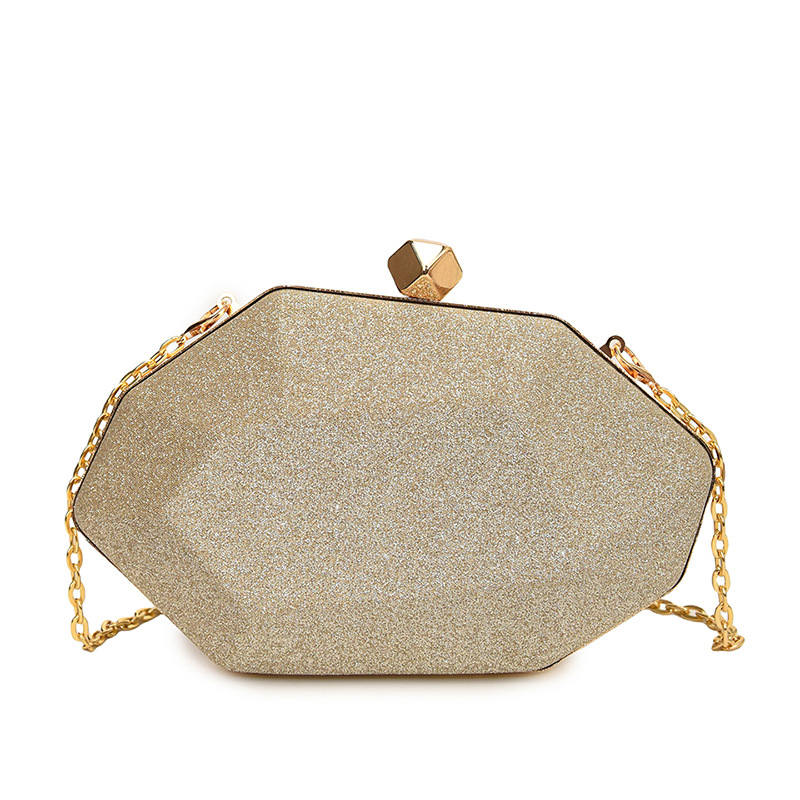 Bolso de mano transfronterizo europeo y americano 2024 nuevo estilo de moda bolso de hombro de sequillas red retro bolso de cena de cadena