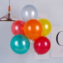 厂家批发10寸1.2克珠光气球婚庆装饰创意生日派对气氛布置气球