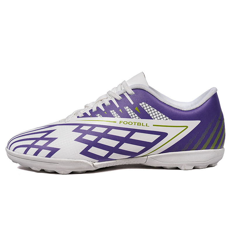 2025 nuevo éxito transfronterizo juveniles, niños, estudiantes, zapatos de fútbol masculinos y femeninos, zapatos de fútbol de clavos largos, zapatos de fútbol de clavos