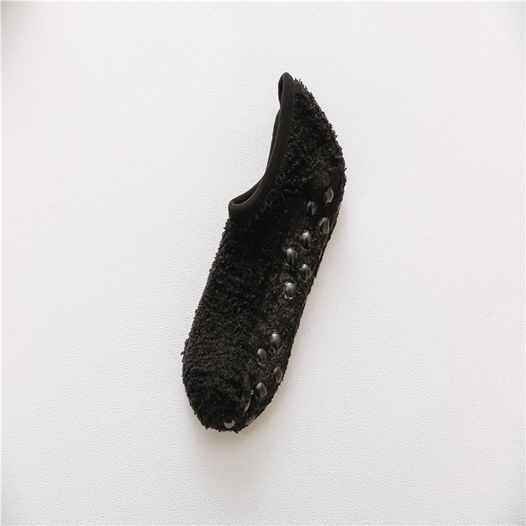 Calcetines Antideslizantes de Piso de Acrílico, Absorbentes de Sudor para Otoño e Invierno