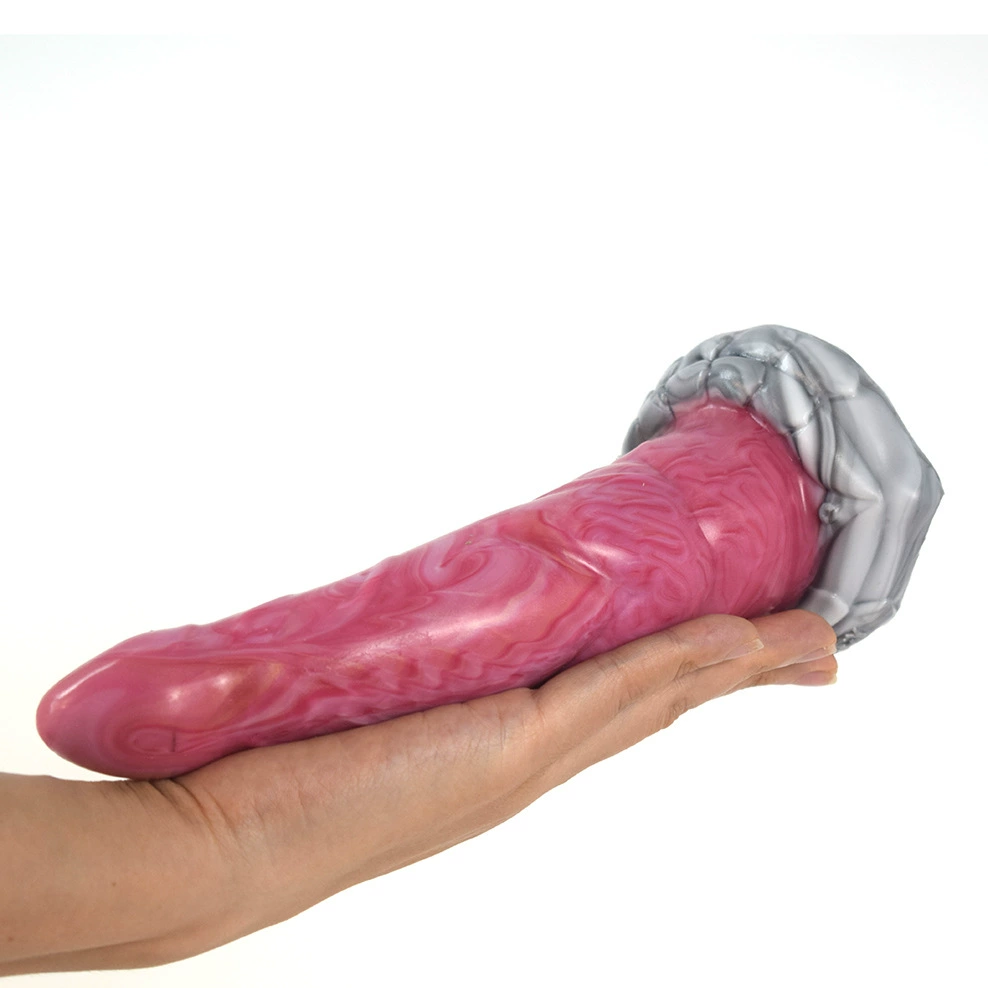 2021 новый кросс-бордер нейловый flesh-цветной моделирующий пенис инопланетянин фальшивый пенис для взрослых женщин жидкий силикон для мастурбации
