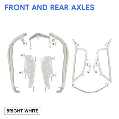 Suitable for CFMOTO AURA150 crash — Motorcycle bumper - whiteenhanced-front-bumper-rear-bumper