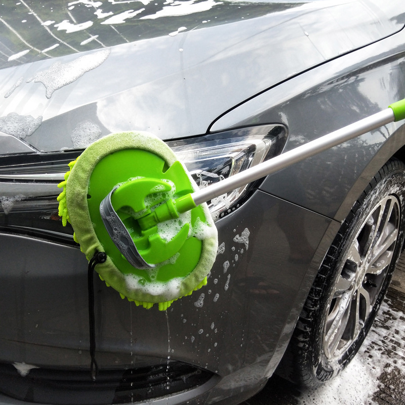 Trapeador de limpieza de coche multifunción de chenilla transfronterizo para coche de lavado de coche retráctil trapeador de limpieza de coche de limpieza de coche de lavado de coche