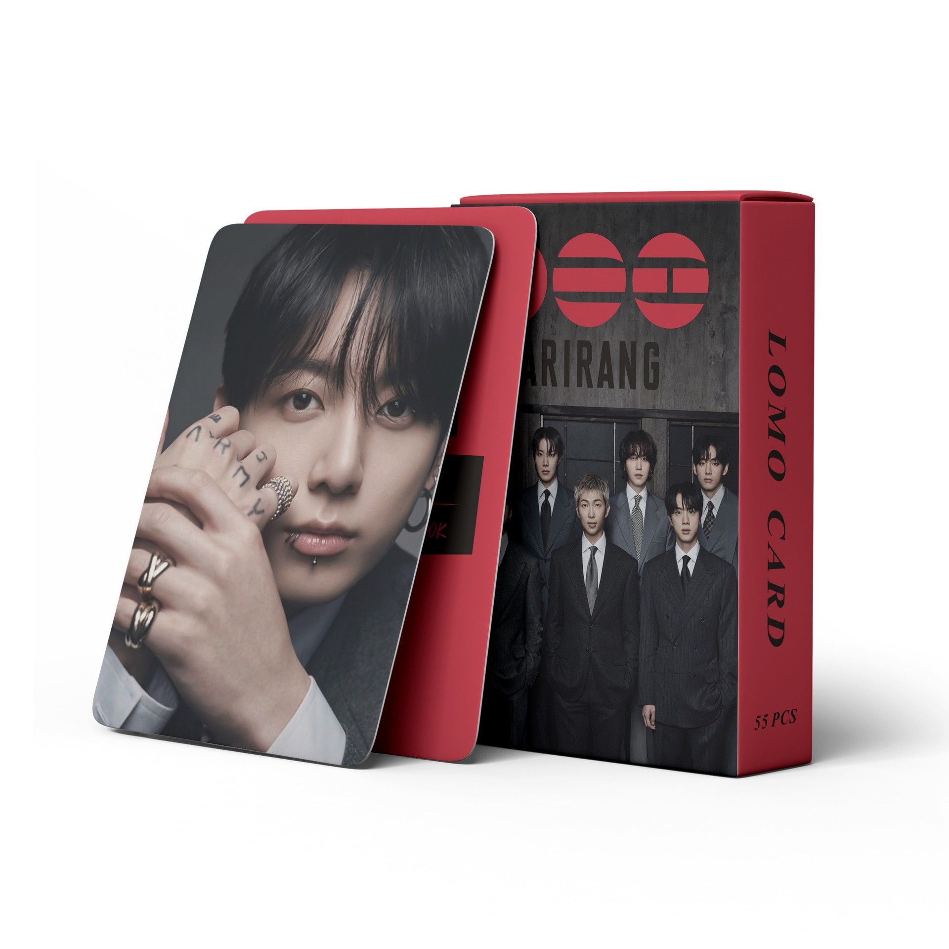 Cadena total, una gran cantidad de stock, 55 hojas de tinta BT SK IVE ATEEZ KPOP, estrellas coreanas alrededor de LOMO