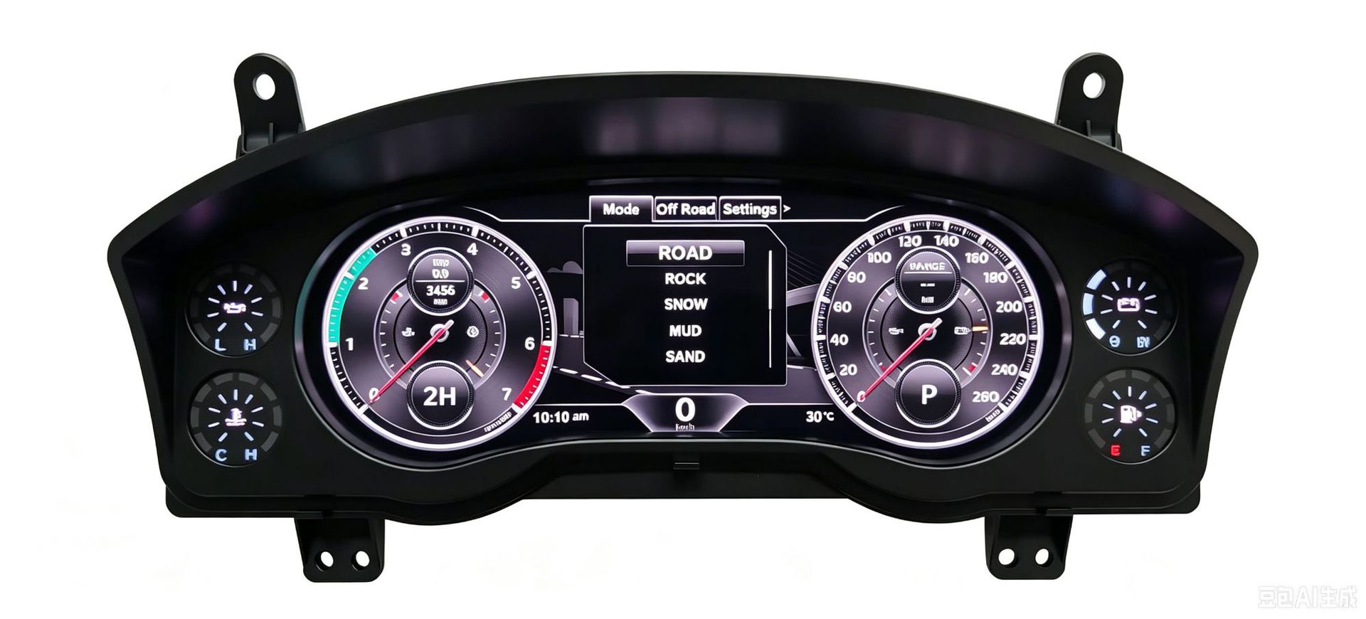 Suitable for Land Cruiser Lc200 Full Lcd Instrument Panel 12.3inch Non-Destructive Direct Plug-In Virtual Cockpit Instrument Assembly