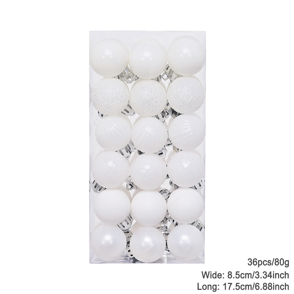 Transfronteriza decoraciones de Navidad Bola de galvanoplastia árbol de Navidad colgante bola decorativa bola colgante 3cm-36pvs BOLA DE Navidad