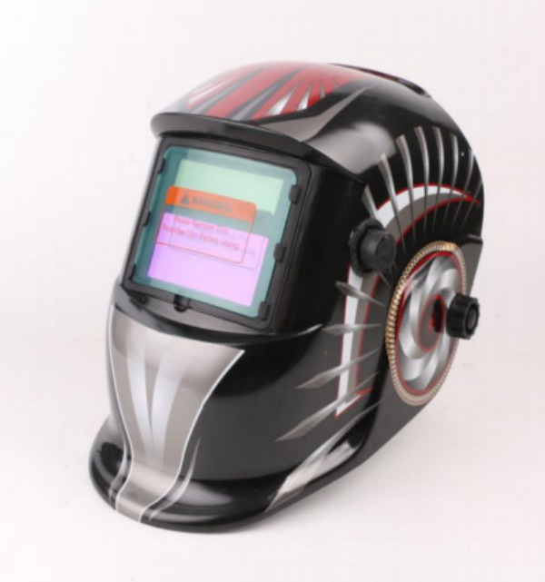 Máscara de soldadura automática solar 107, casco de protección LCD con cambio de luz y montaje en cabeza