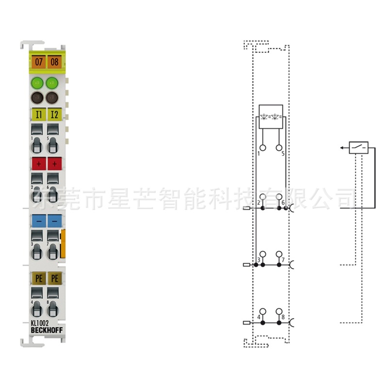 倍福KL1002总线端子模块德国BECKHOFF模块KL1002全新原装现货议价