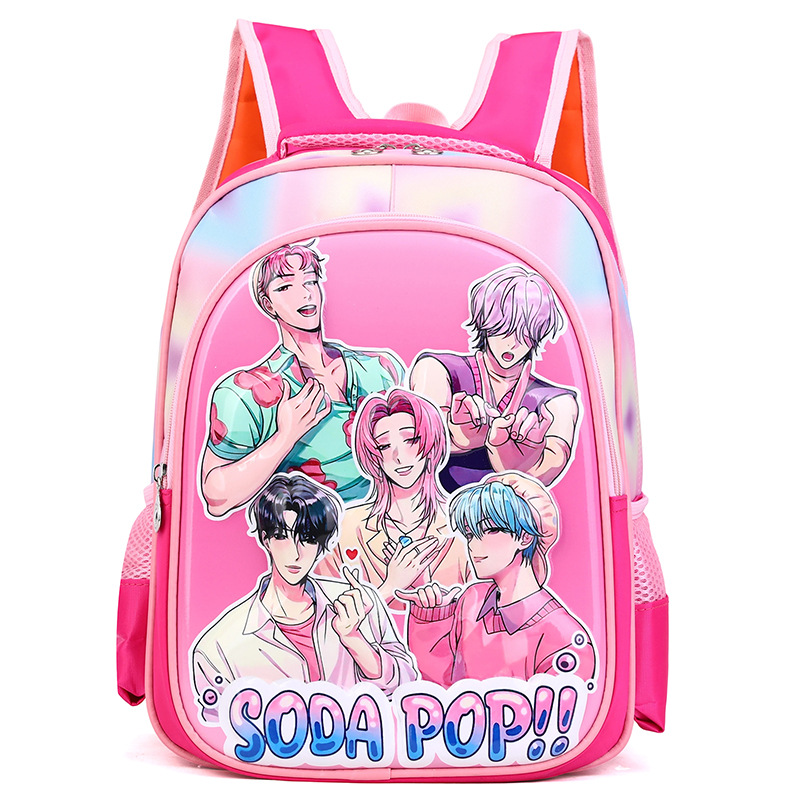 Nueva mochila infantil de dibujos animados jardín de infantes mochila de cáscara dura 3D animación estereoscópica mochila transpirable para niños y niñas estudiantes de primaria