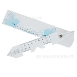 厂家眼镜调节尺瞳距尺眼镜测量尺瞳孔尺医用眼科测量尺透明瞳孔尺