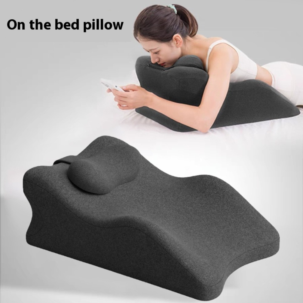almohada multifuncional transfronteriza almohada de memoria esponja para jugar en la cama almohada auxiliar de teléfono móvil para parejas que comparten la misma habitación