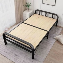 可折叠床单人床双人床午休现代简约儿童成人家用木板床折叠单人床