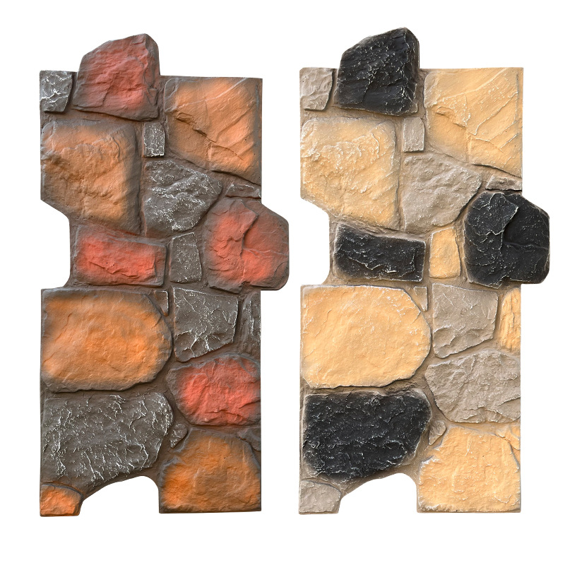 Pu fortaleza piedra castillo piedra imitación imitación imitación ladrillo antiguo piedra hongo fortaleza cultura piedra fondo pared adoquines patio