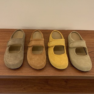 Thick-soled Mary Jane Shoes Women's 2025 Spring Outfit Mori Style Retro Round Toe Shoes Casual Ugly Cute Burkenneth Shoes