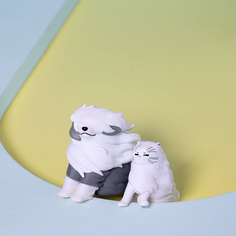 Животные на Qualia Gacha в Японии не потеряют ветерок кот и собака слепой ящик не может быть сломан ветром