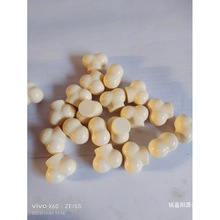 手捻葫芦镶口配件精工仿牙仿骨头配饰筒子可两头用见描述乔迁同学