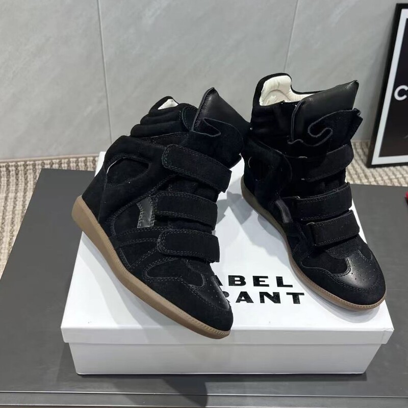 European Hot-Selling 2026 Cross-Border Exclusive High-Top Color-Blocked Round-Toe Casual Shoes Versatile Sneakers for Women European Hot-Selling 2026 Cross-Border Exclusive High-Top Color-Blocked Round-Toe Casual Shoes Versatile Sneakers for Women