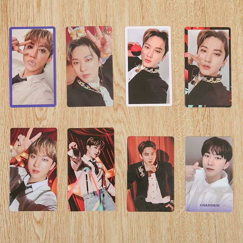 Набор фотокарточек (Stray Kids) circus circus circus, 8 шт., 5,4×8,6 см