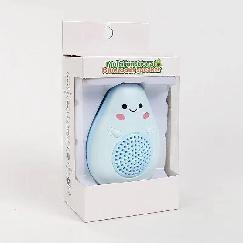 新しいアイデアの牛油果bluetoothスピーカーの小型鋼砲屋外ミニ携帯型サブウーファbluetooth小型音響|undefined