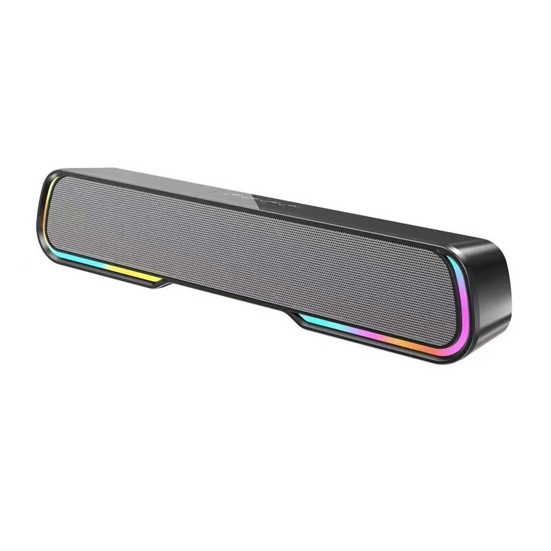 外国貿易人気のロングストリップオーディオワイヤレス Bluetooth スピーカーカラフルなマーキー RGB 発光デスクトップ USB コンピュータオーディオ|undefined