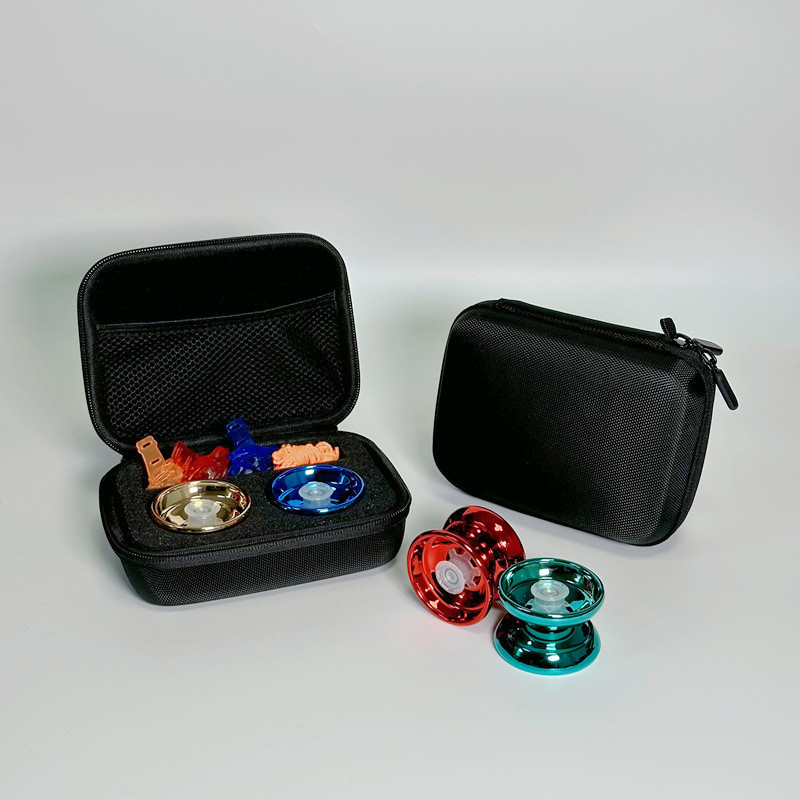 Bolsa de almacenamiento de bolas de yoyo multifuncional de 1-12 orificios Bolsa de bolas de amortiguación de vibraciones de punto Caja de almacenamiento de EVA Caja de colección portátil