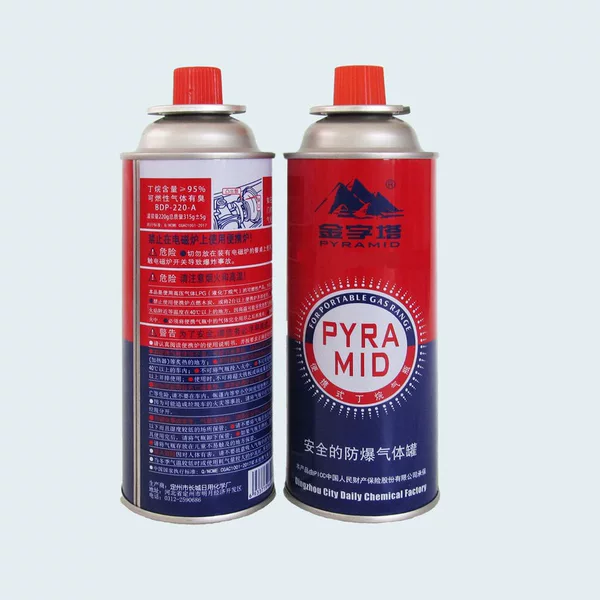 Pyramid card type gas tank butane gas tank outdoor camping gas stove tank explosion-proof portable gas stove gas tank