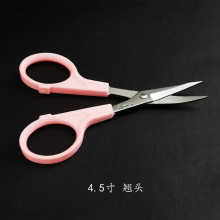 批发汪吾铨绣花剪不锈钢 翘头剪 4.5寸布头弯头剪 3202线头十字绣