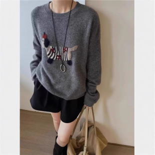 �nϵ��ͨ��ӡ�����^ë��Ů2024�ﶬ�A�I㼑�ܛŴ����ᘿ��ȴ�����