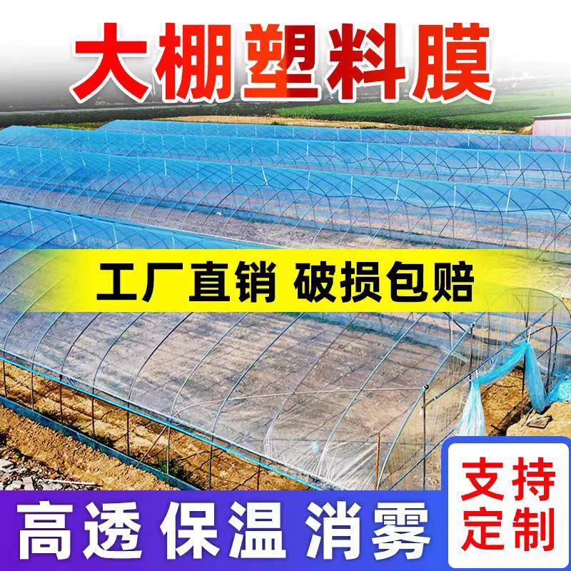 Высокая Пропускаемость Пленка Пу Парниковая Пленка Долголетие утолщенный Анти-капает Изоляционная пластиковая пленка Растительный цветок Плантатор