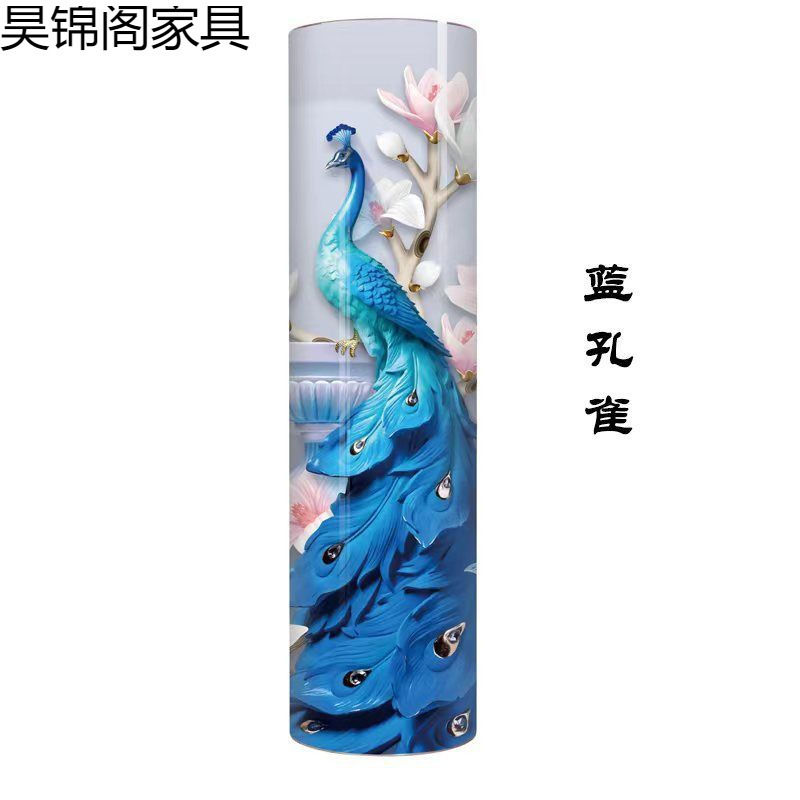大容量360度旋转鞋柜 家用门口收纳高立式鞋架 圆形圆柱爆款柜|undefined