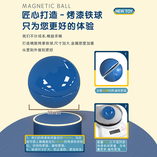 Liqu [e-commerce version] Variety of magnetic sticks, children's early education educational assembly magnetic building blocks toy factory dropshipping