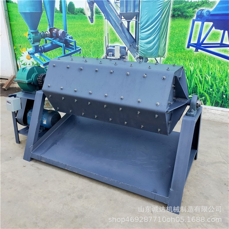 山东厂家直供 六角滚筒研磨机 滚筒式抛光机 金属表面去毛刺 光亮