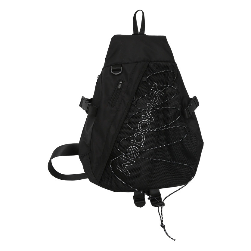 WEPOWER nueva moda Carta Grande de los hombres y las mujeres bolsa de pecho guardapolvos de la motocicleta de gran capacidad de hombro bolsa de mensajero