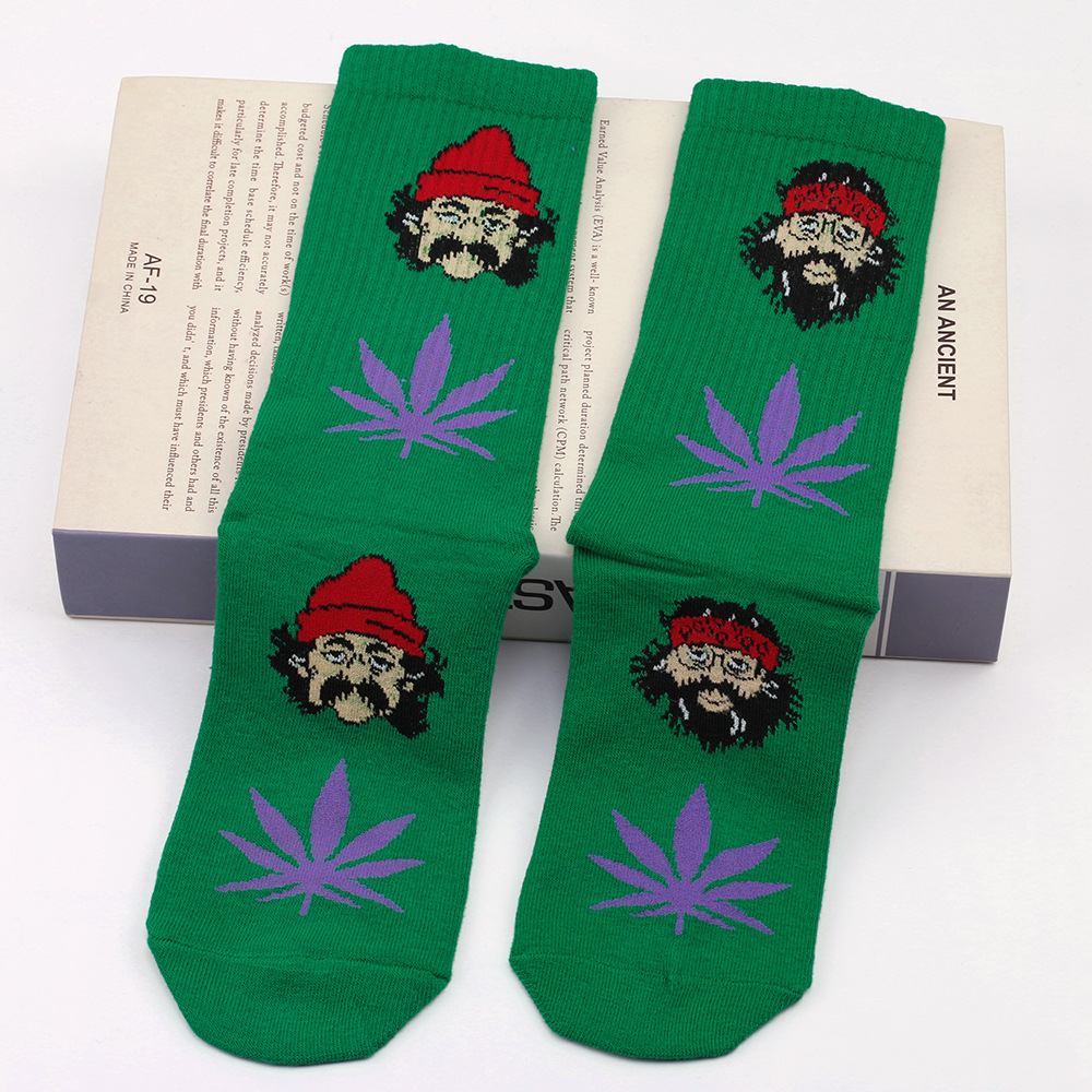 Unisex Casual Cartoon Cotton Blending Crew Socks A Pair display picture 3