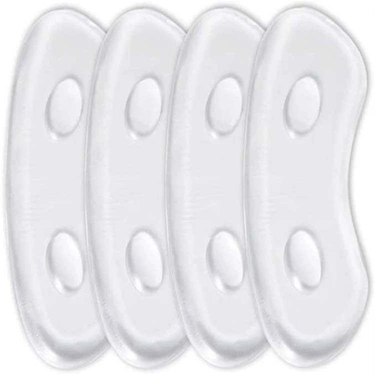 Прямые Выступающие пятки палки высокие каблуки анти-истиранию ноги не-пятки прозрачный массаж половина кода площадку источник фабрика