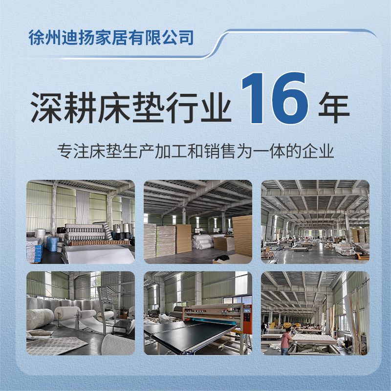 工厂直销家用卷包压缩床垫五星级酒店软硬床垫多规格静音弹簧床垫