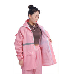 VHM7 wholesale raincoat and rain pants suit thickened male and female adult split waterproof electric motorcycle construction site delivery household
