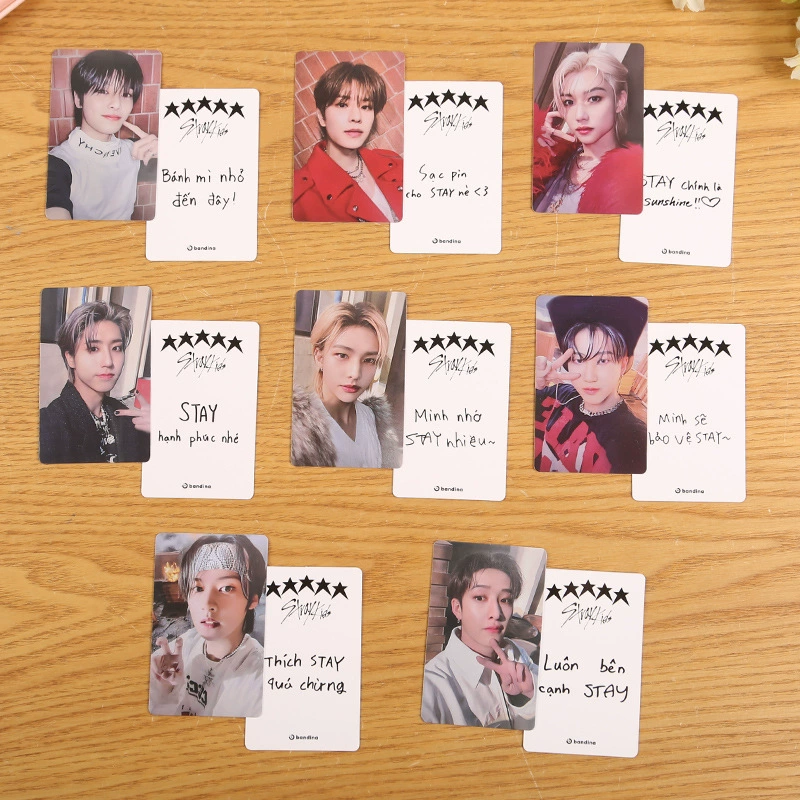 Фотокарточки (Stray Kids) 5-Star специальный каталог, 5,4×8,6 см, коллекционные карты, разные участники