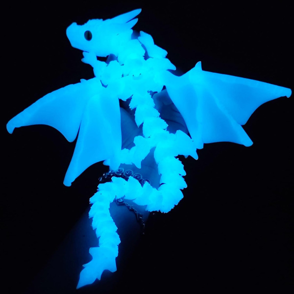 Cross-border new product 3D printed double-horned demon dragon with…