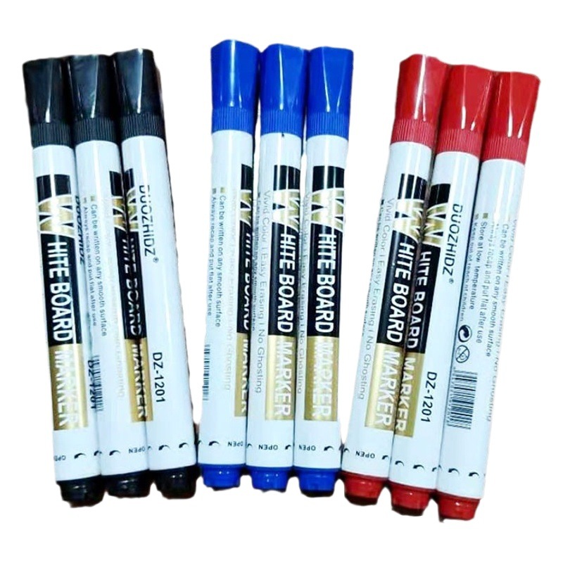 European standard pen holder full English easy to wipe whiteboard pen writing erasable office use cross-border quality good Yiwu supply