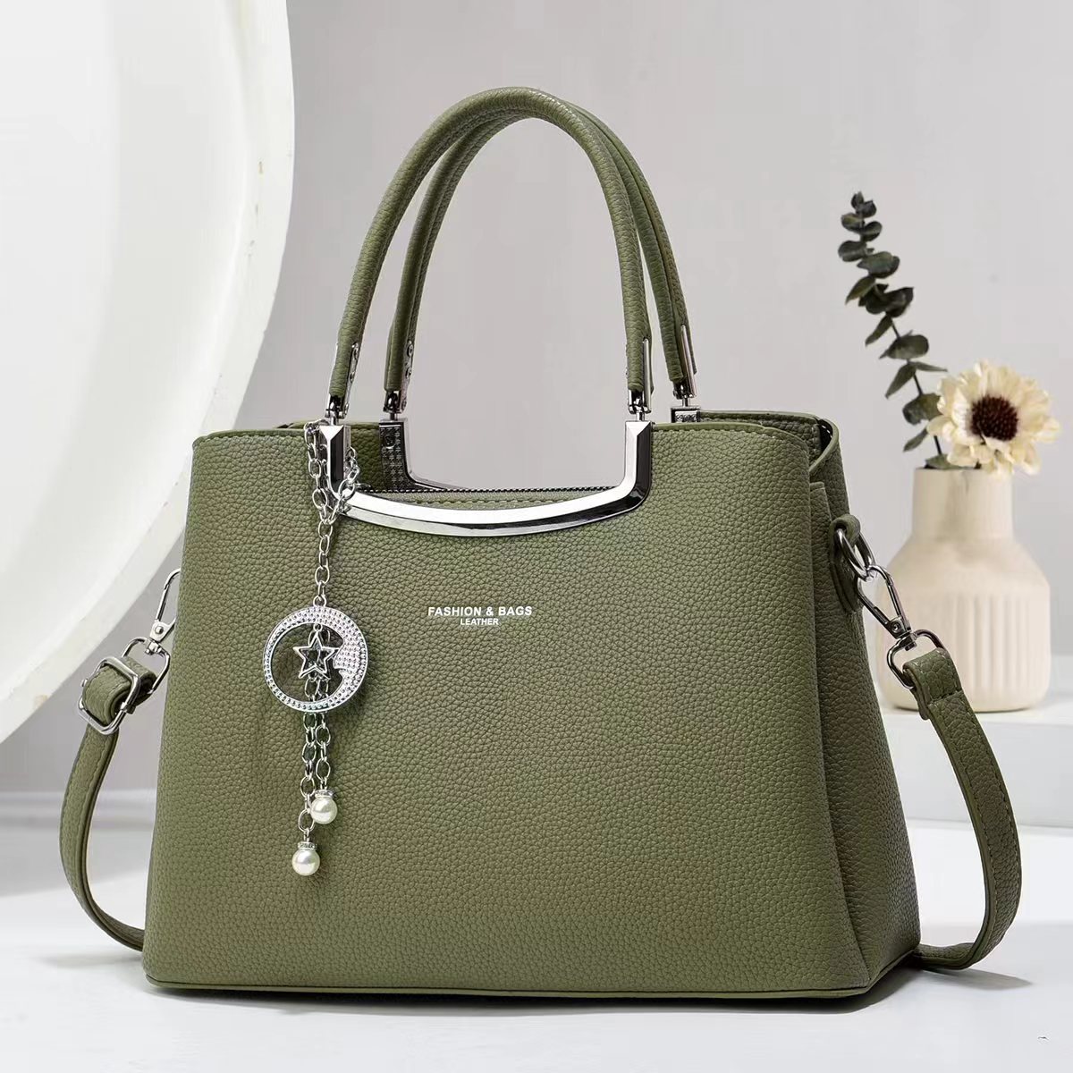 Bolso de hombro universal fabricante de alta calidad sensación de gran capacidad bolso de moda de madres de mediana edad bolso atmósfera