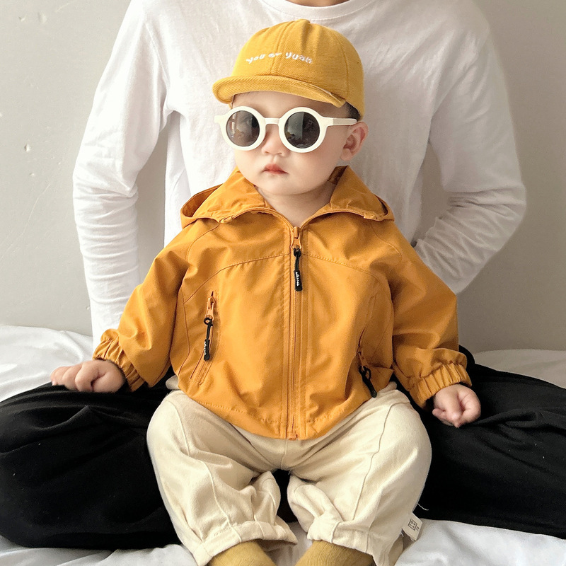 Trendy Cool Boys' Autumn and Winter Jacket New Autumn Stylish Toddler Casual Hooded Jacket Baby Windproof Coat Trendy Cool Boys' Autumn and Winter Jacket New Autumn Stylish Toddler Casual Hooded Jacket Baby Windproof Coat