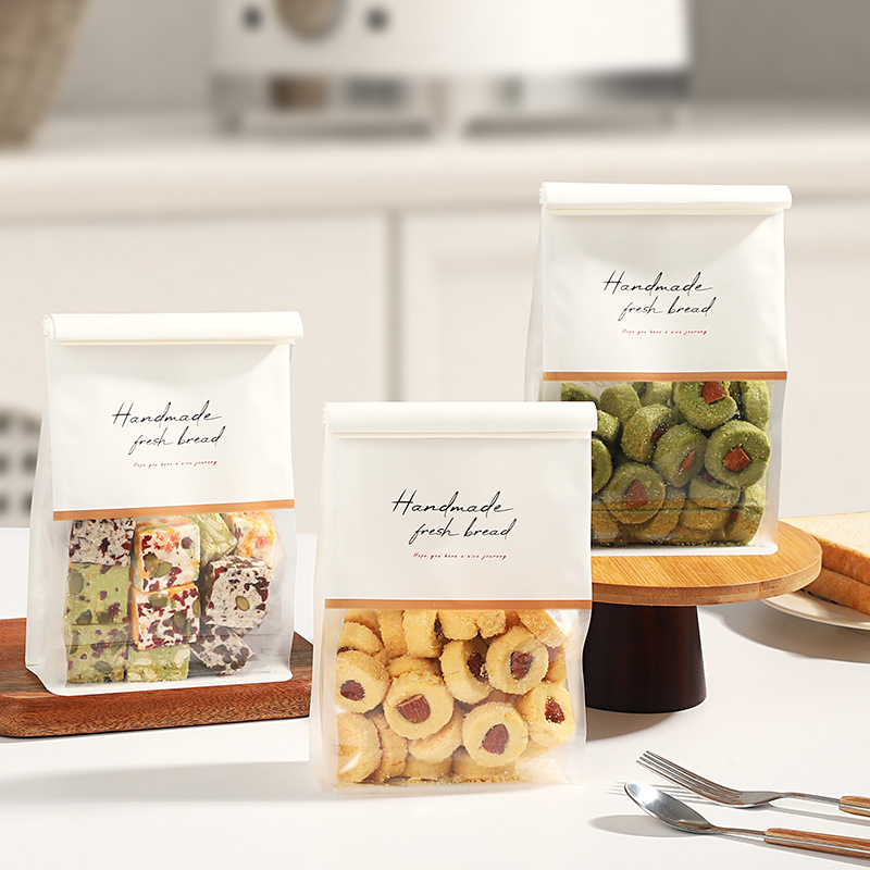 曲奇饼干包装袋雪花酥糖果袋烘焙点心零食牛轧糖吐司面包袋子批发