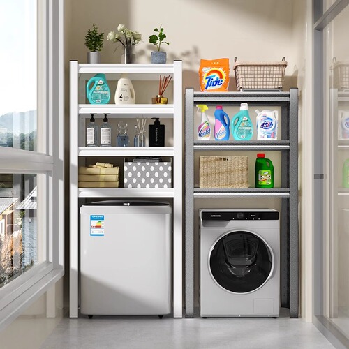 Washing Machine Shelf Drum Thick Toilet Bracket Balcony Bathroom Bathroom Storage Cabinet Shelf