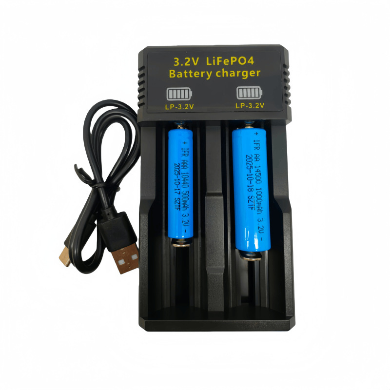 USB Interface 10440 14500 18650 26500 3.2V Lithium Iron Phosphate Rechargeable Battery Special Charger USB Interface 10440 14500 18650 26500 3.2V Lithium Iron Phosphate Rechargeable Battery Special Charger