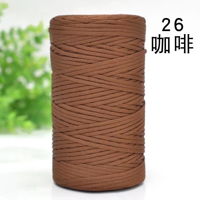 Algodón mercerizado, lino, laca, hilo de seda de hielo, bricolaje tejido a mano, protección solar de primavera y verano, sombrero para el sol, bolso de ganchillo, cojín, zapatos