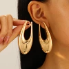 KC gold hollow ellipse 6078
