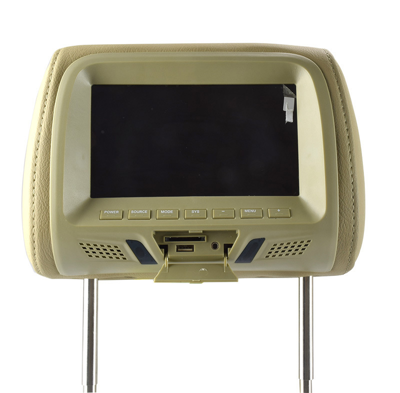 7inch Car Headrest Universal Screen 7inch Mp5 Multimedia Player Car Headrest Monitor