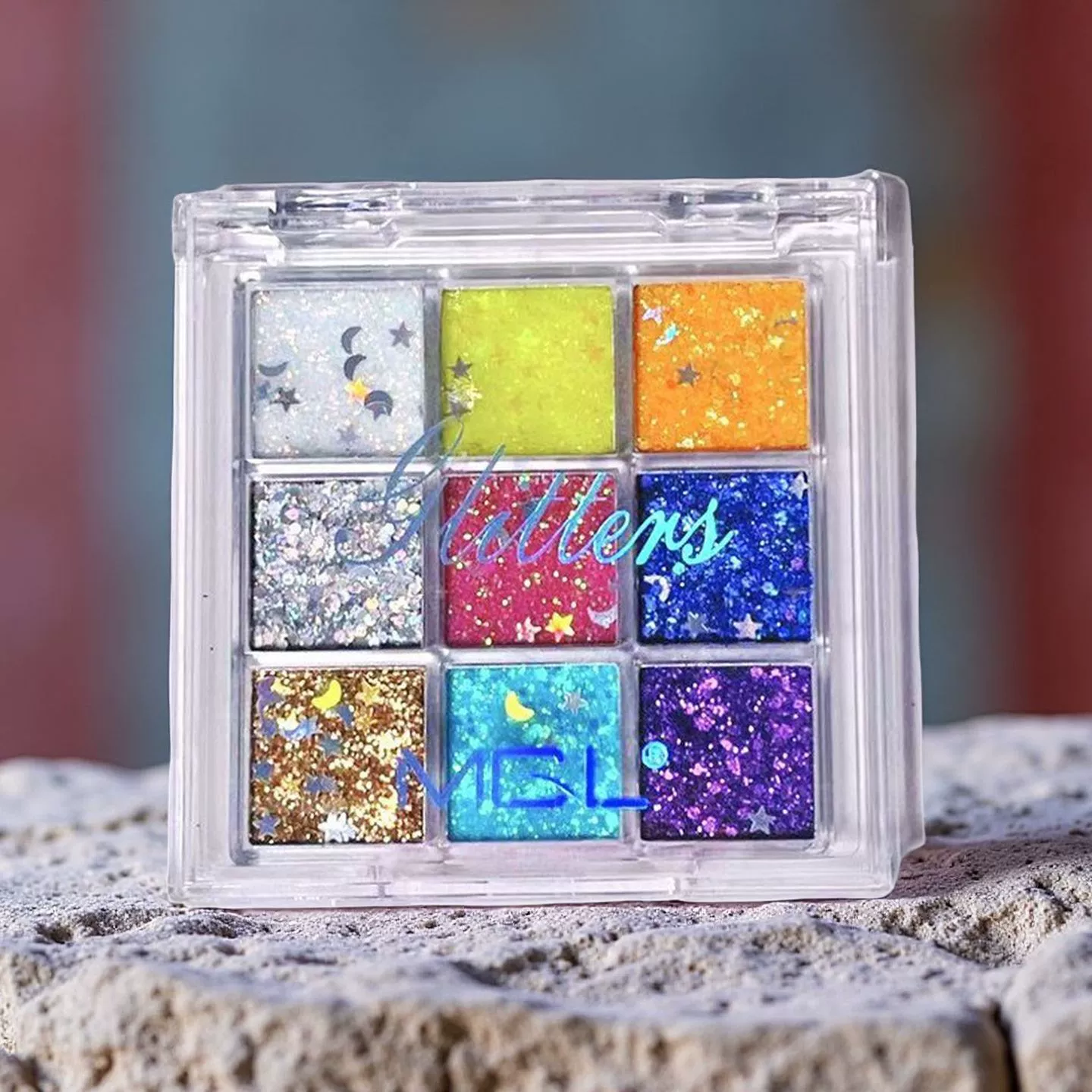 Большое тени для век, база под макияж, блестящие ногти sequins, самоклеящийся гель, клей, палетка теней, без клея