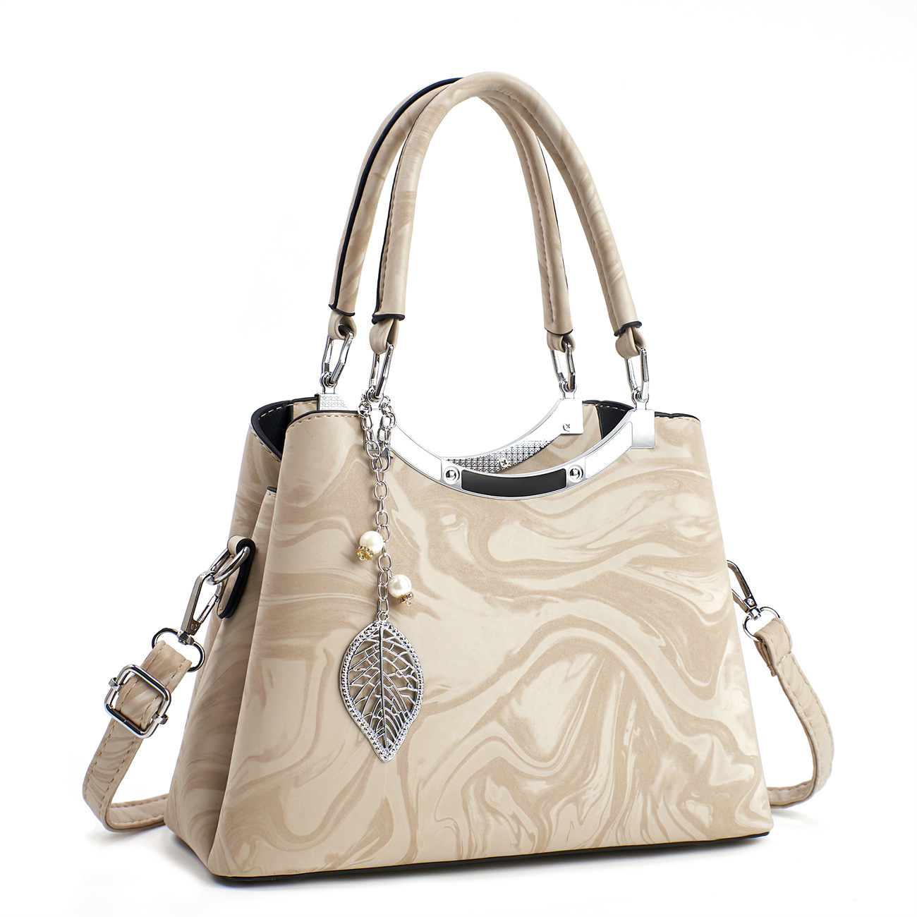 Estilo occidental 2025 color sólido nuevo estilo de gran capacidad casual moda textura viajero bolso de mensajero de un solo hombro mujer